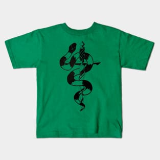 Moon serpent dagger Kids T-Shirt